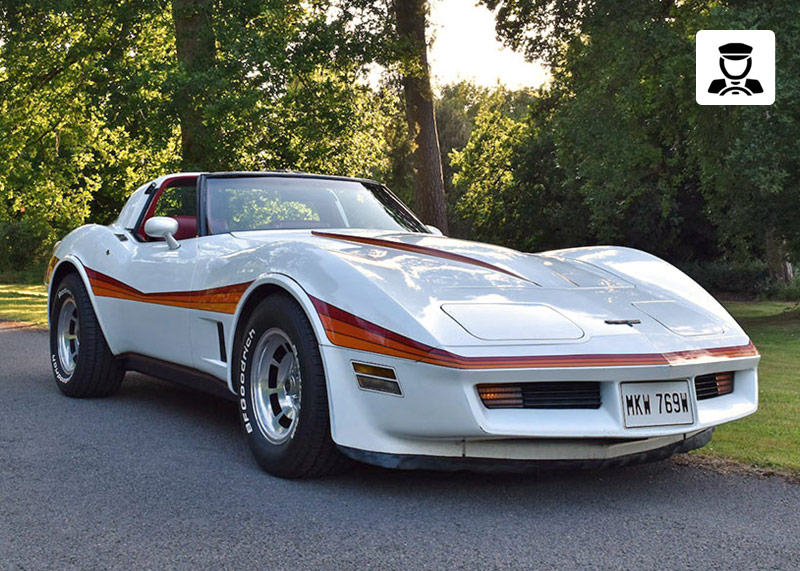 Corvette for hire UK Surrey